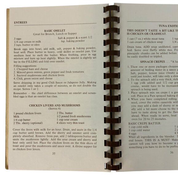 Vintage Collectibles II Cookbook Gathered by Mary Pittman 1985 Spiral Bound - Picture 7 of 11